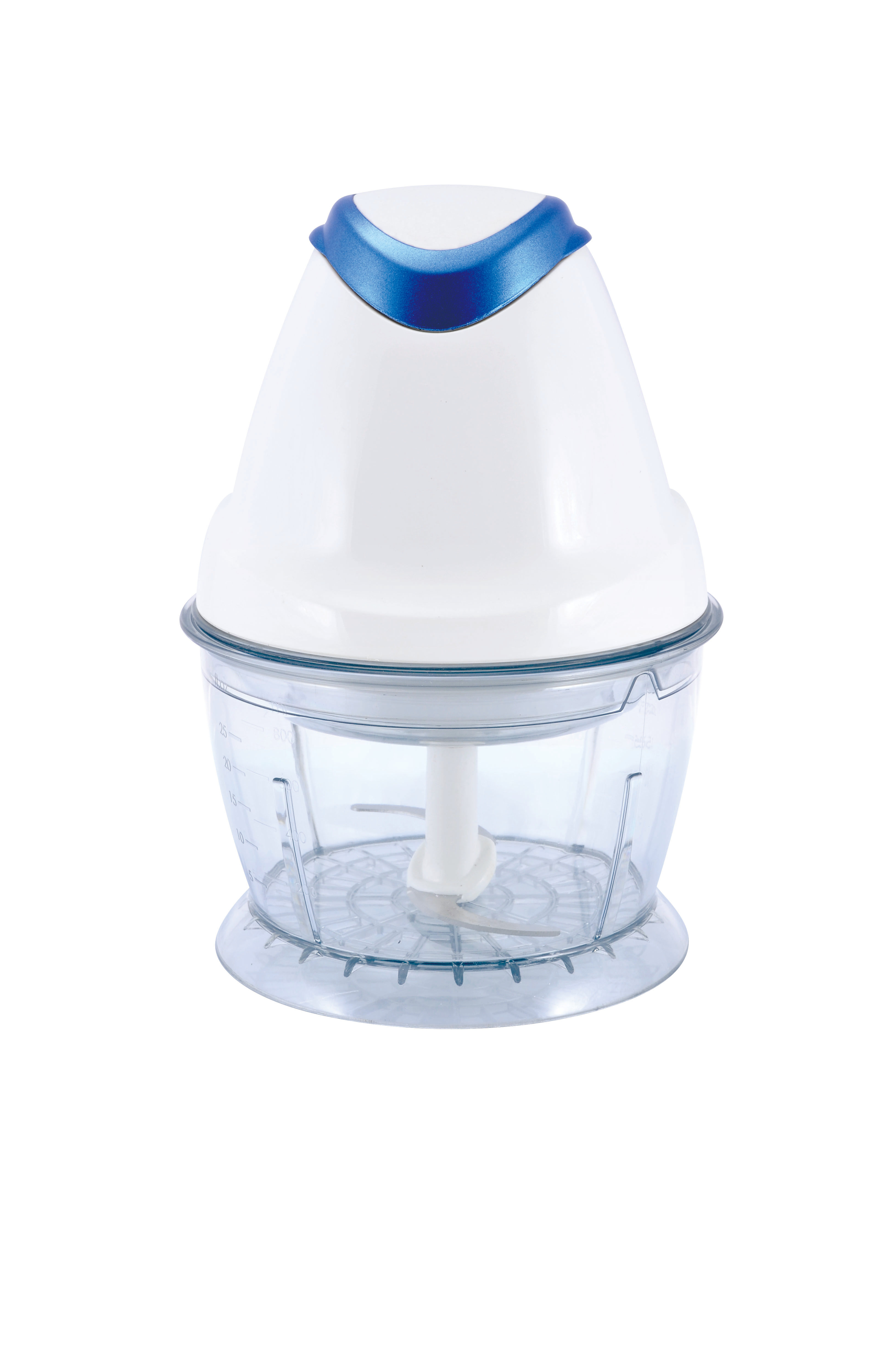 Mini Food Chopper GM-3800C White and blue with 0.8L bowl